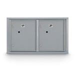 View Standard 4C Mailbox with (2 Horizontal) Parcel Lockers